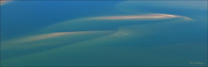 Sand Patterns - Great Sandy Strait - Fraser Island - QLD (PBH4 00 17793)